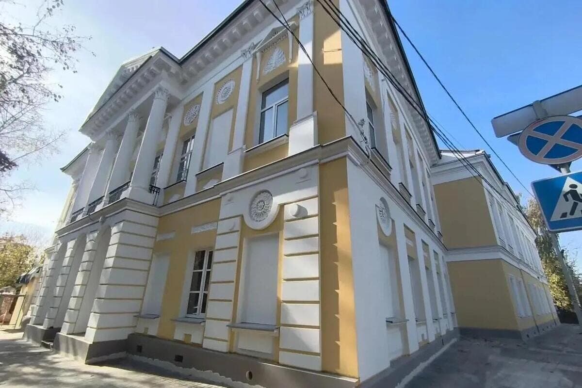 In Kaluga repair Pestryakov almshouse