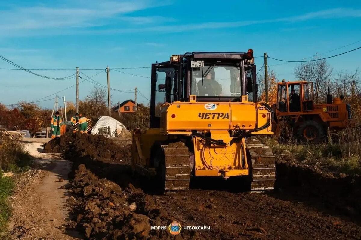 On nine streets of the private sector in Cheboksary completed laying of asphalt