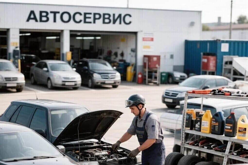 Near Voronezh sell a base with a car service for almost 400 million rubles