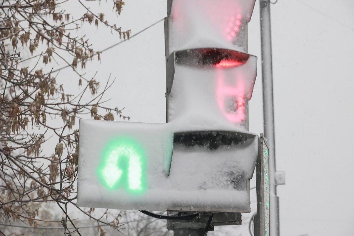 Motorists were advised to change their shoes