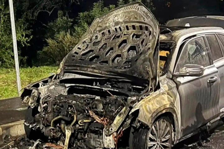 In Bryansk, a man set fire to Geely Monjaro out of jealousy and caused damage to 4.8 million rubles