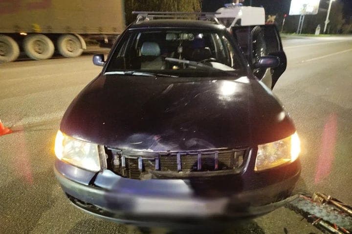 В Тамбове на улице Киквидзе в ДТП пострадали парень и девушка