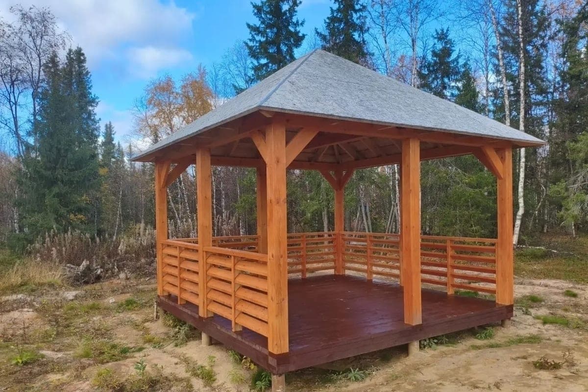 In the village of Kotkino completed work on the project “Health Path”
