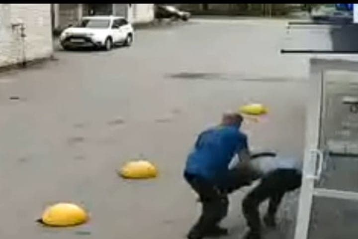 Police during a patrol in Gatchina found beaten Leningrad man