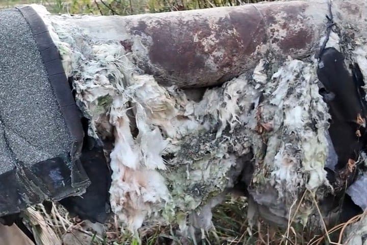 In Obraztsovo, Orlov residents complain about the state of the heating line on School Street