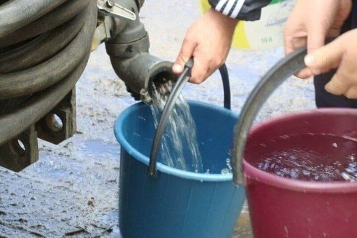 In Yasynuvata genannt die Adresse der technischen Wasserlieferung