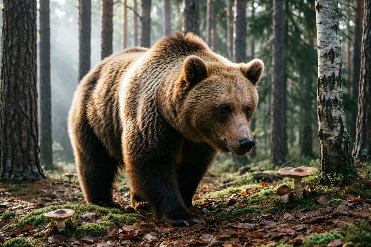In the Russian region for the week shot 51 bears, threatening people