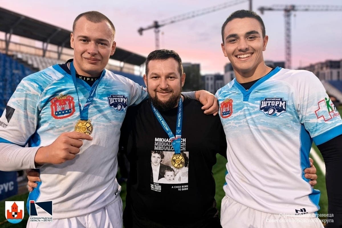 "Baltic Storm" became the champion of the Major League in rugby-15