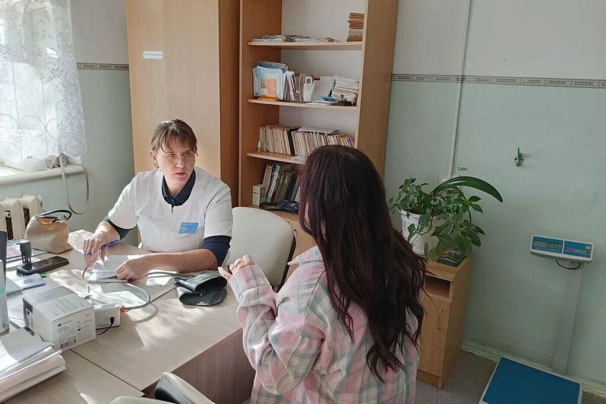 After the arrival of doctors, 26 residents of the Melekessky district received referrals for further examination and treatment
