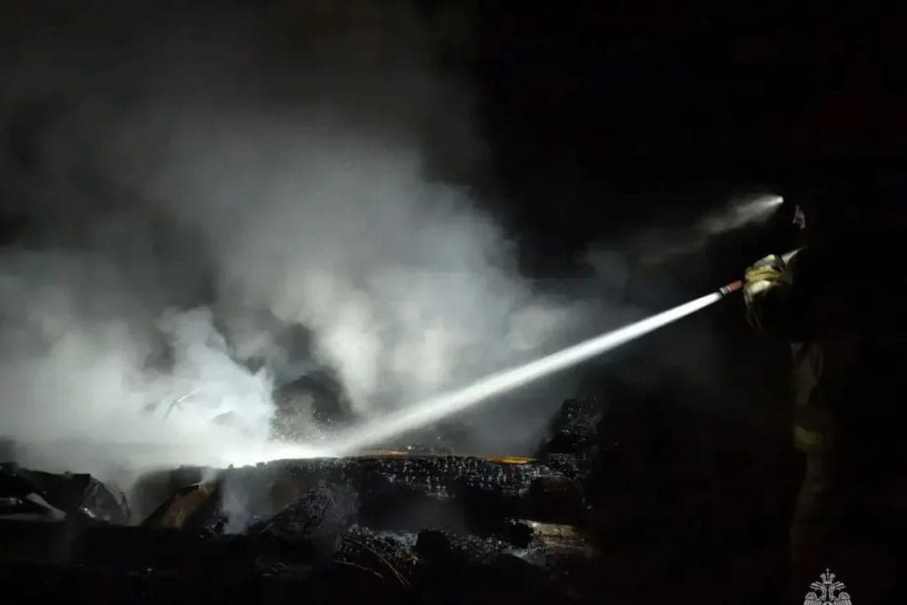 The owner of the house died in a strong fire in the Tver region