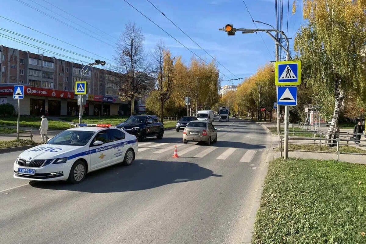 At the crossing to Yoshkar-Ola, a car hit a woman