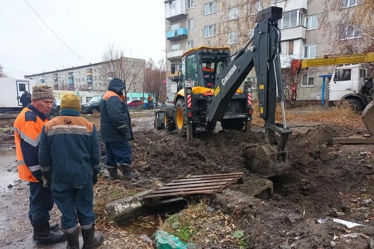 Where in Omsk repair heating systems on October 26?