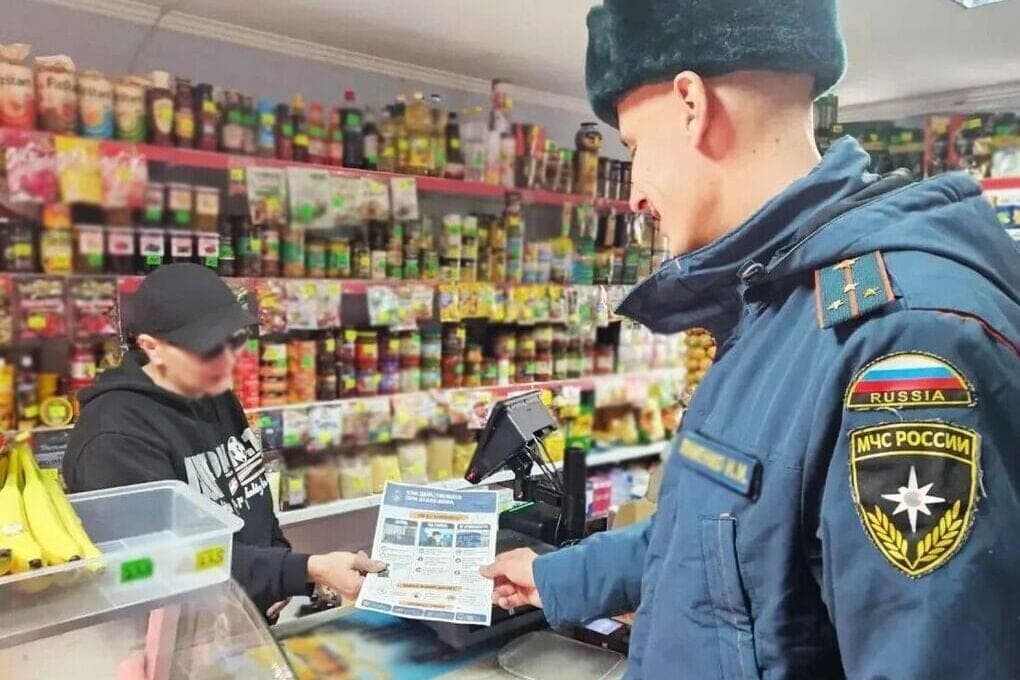 In Melitopol traders told about fire safety