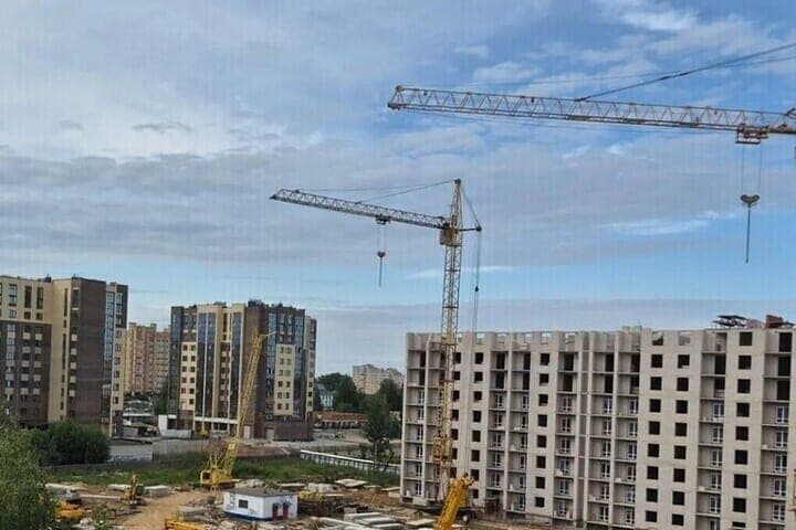 Объём строительных работ в Ивановской области сократился на 58%