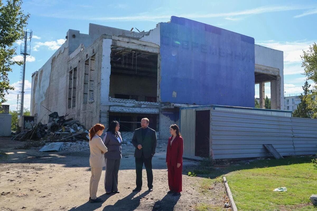 The national project helps to revive the cinema “Contemporary” in Severodonetsk