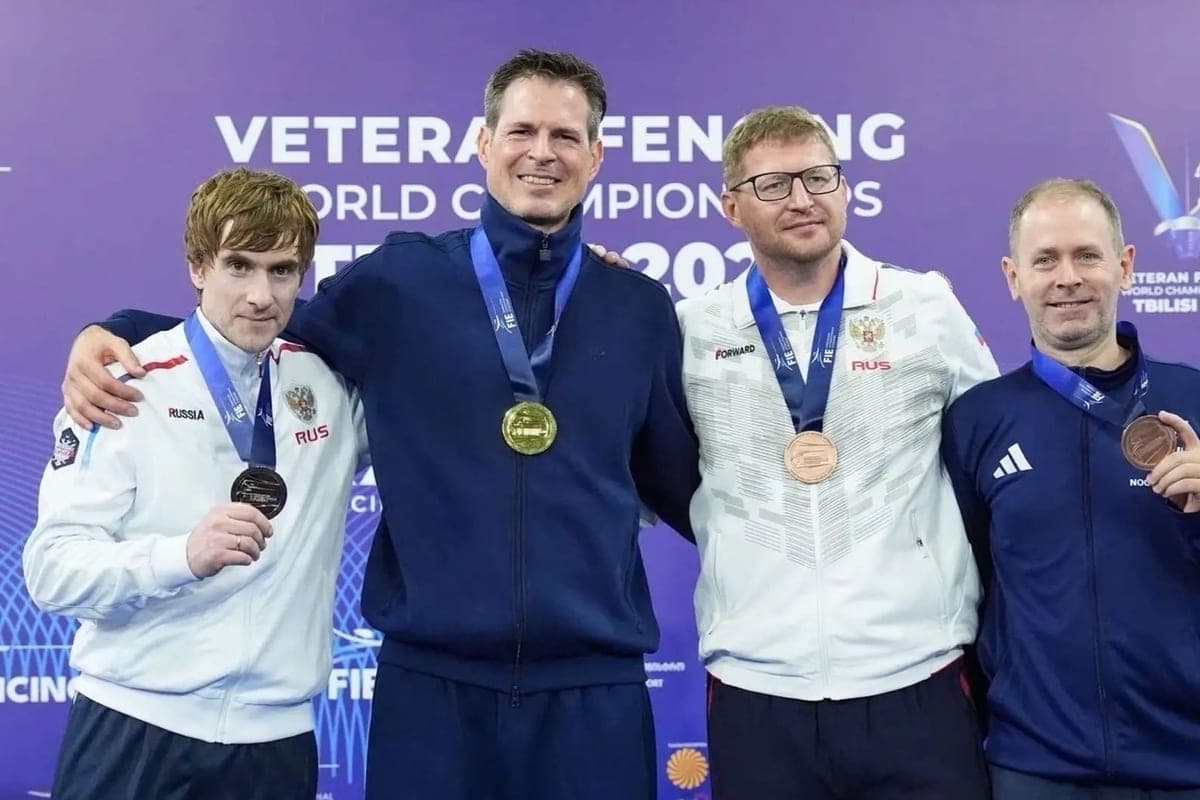 Ивановские саблисты привезли две бронзы с ветеранского чемпионата мира в Тбилиси