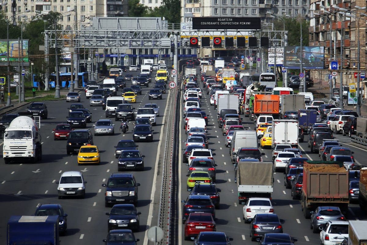 Massive accident: there was a serious accident with a fire on the MKAD!