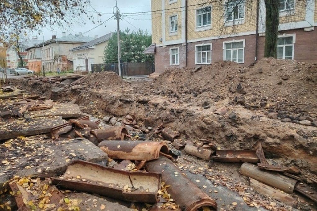 À Rybinsk, le microdistrict Veretye continue de geler