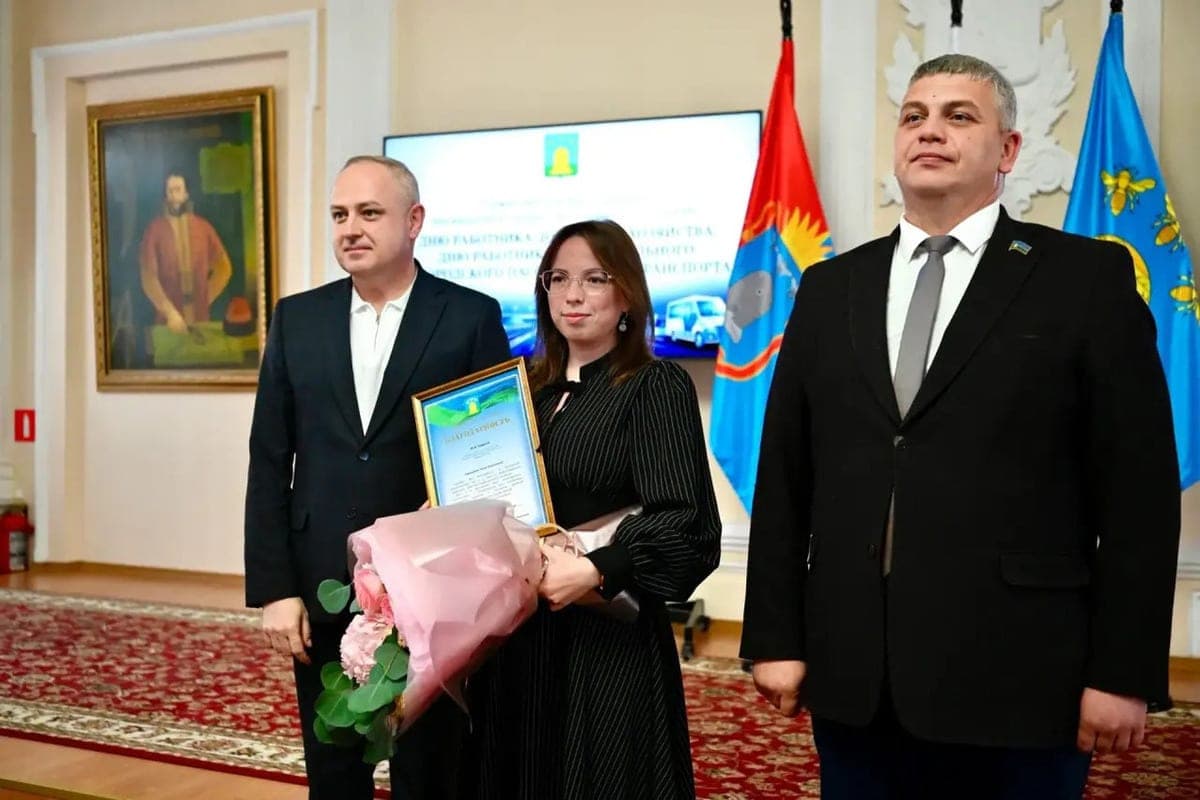 In Tambov congratulated road workers and transport