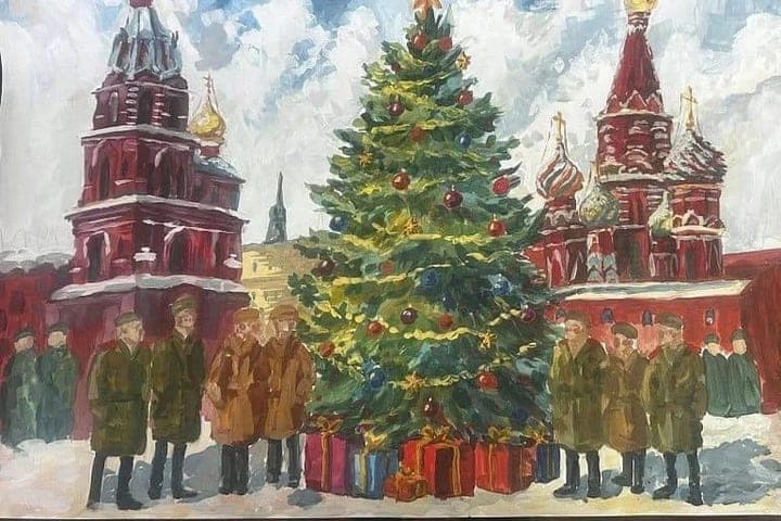Kuryan was invited to design a collectible New Year card