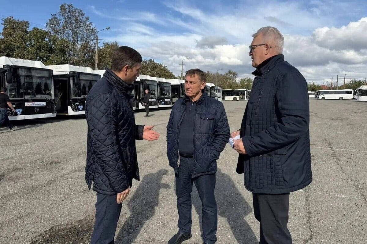 Crimea received 21 new bus LiAZ