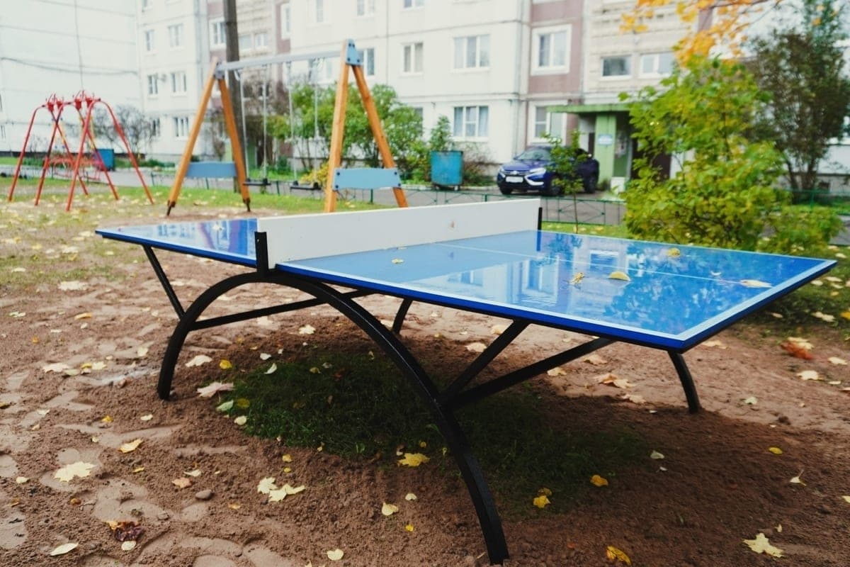 In the yard of TOS "North" Veliky Novgorod opened a new platform for all ages