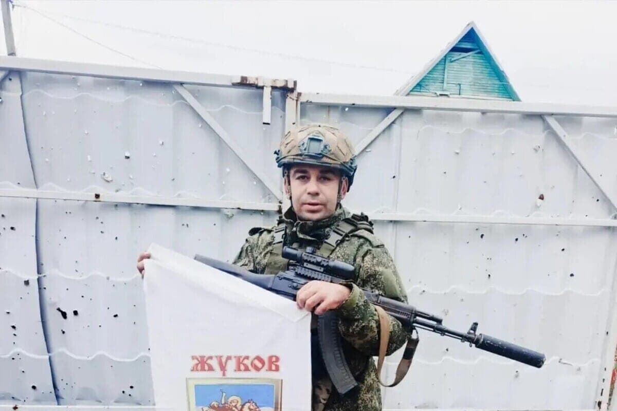 Residents of Kaluga Zhukov conveyed greetings from the front