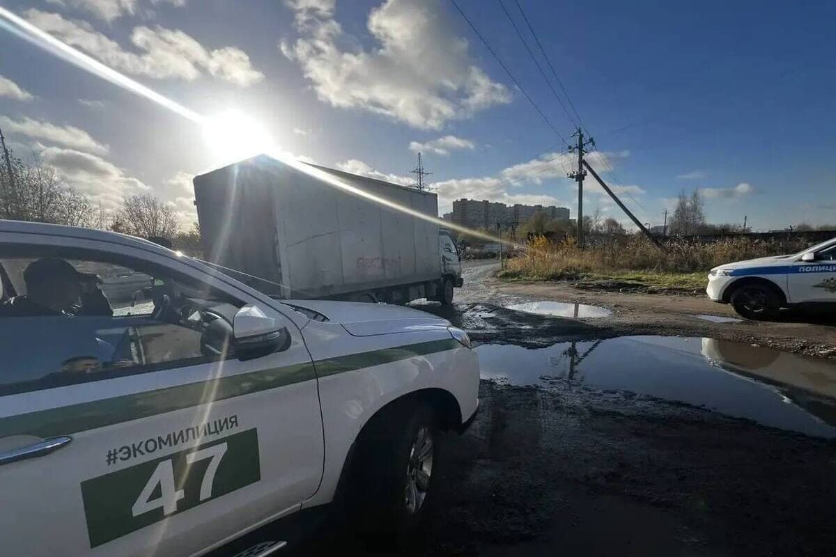 En el distrito de Vsevolozhsky se mantuvo un eco-raid para controlar el transporte ilegal de desechos