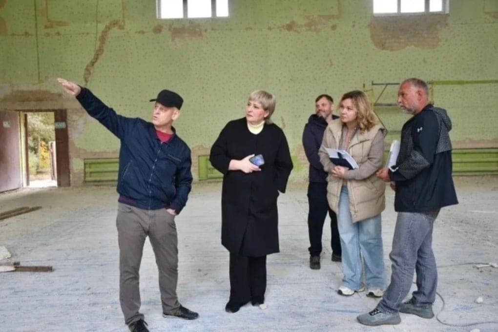 In the Smetaninsky House of Culture began overhaul of the sports hall