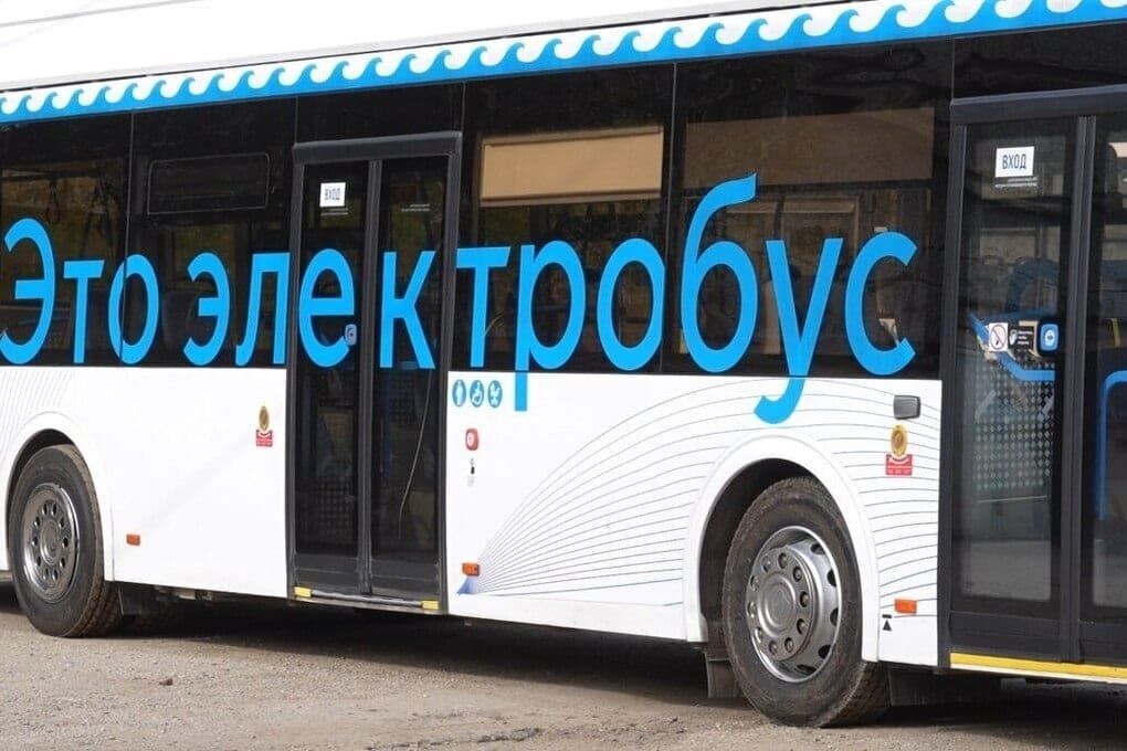 En Makhachkala durante un mes probará el autobús eléctrico