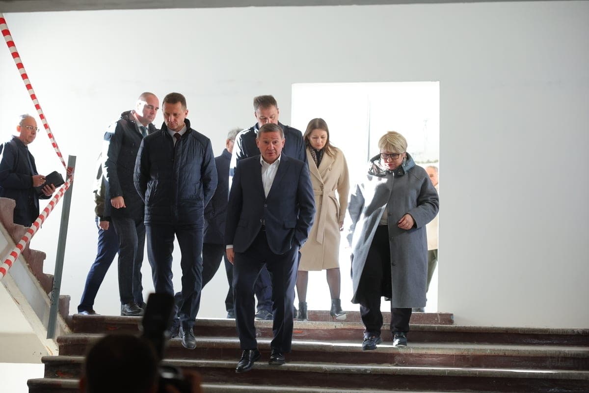 Губернатор проинспектировал площадку опорного ссуза Волгоградской области