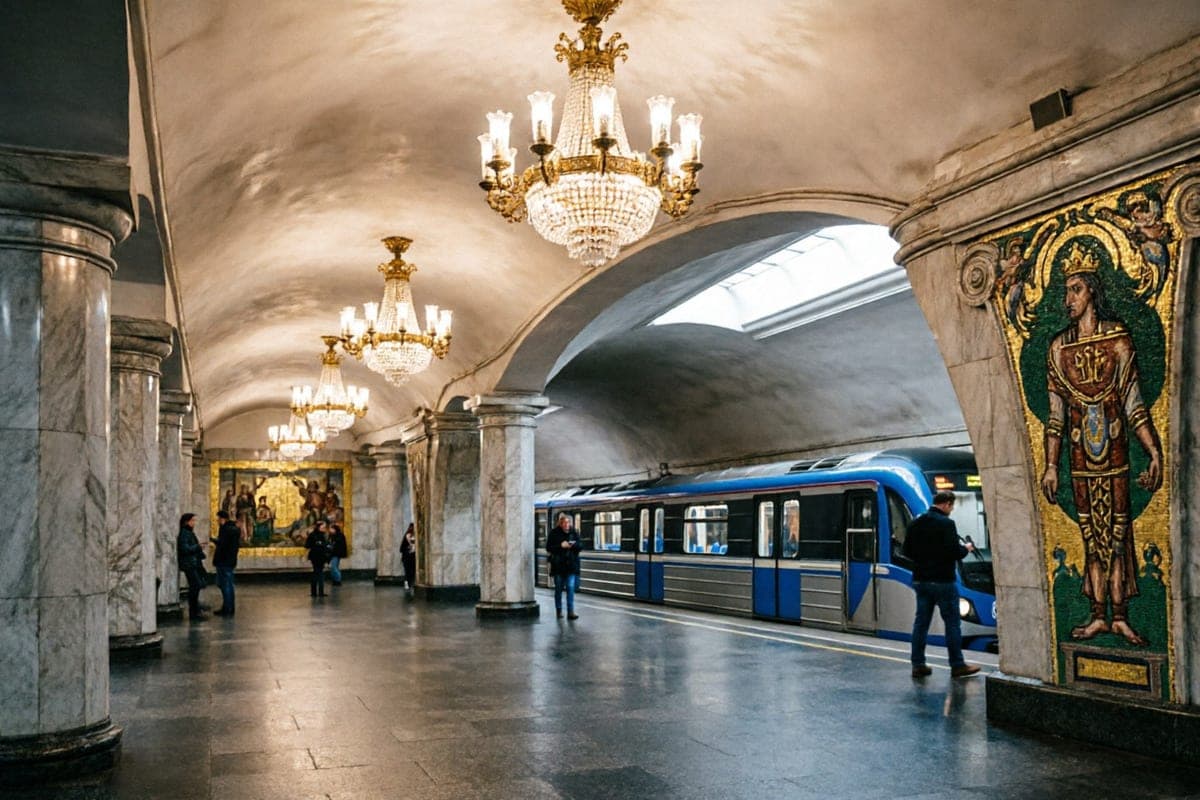В Киеве неопределённый срок закрыта станция метро
