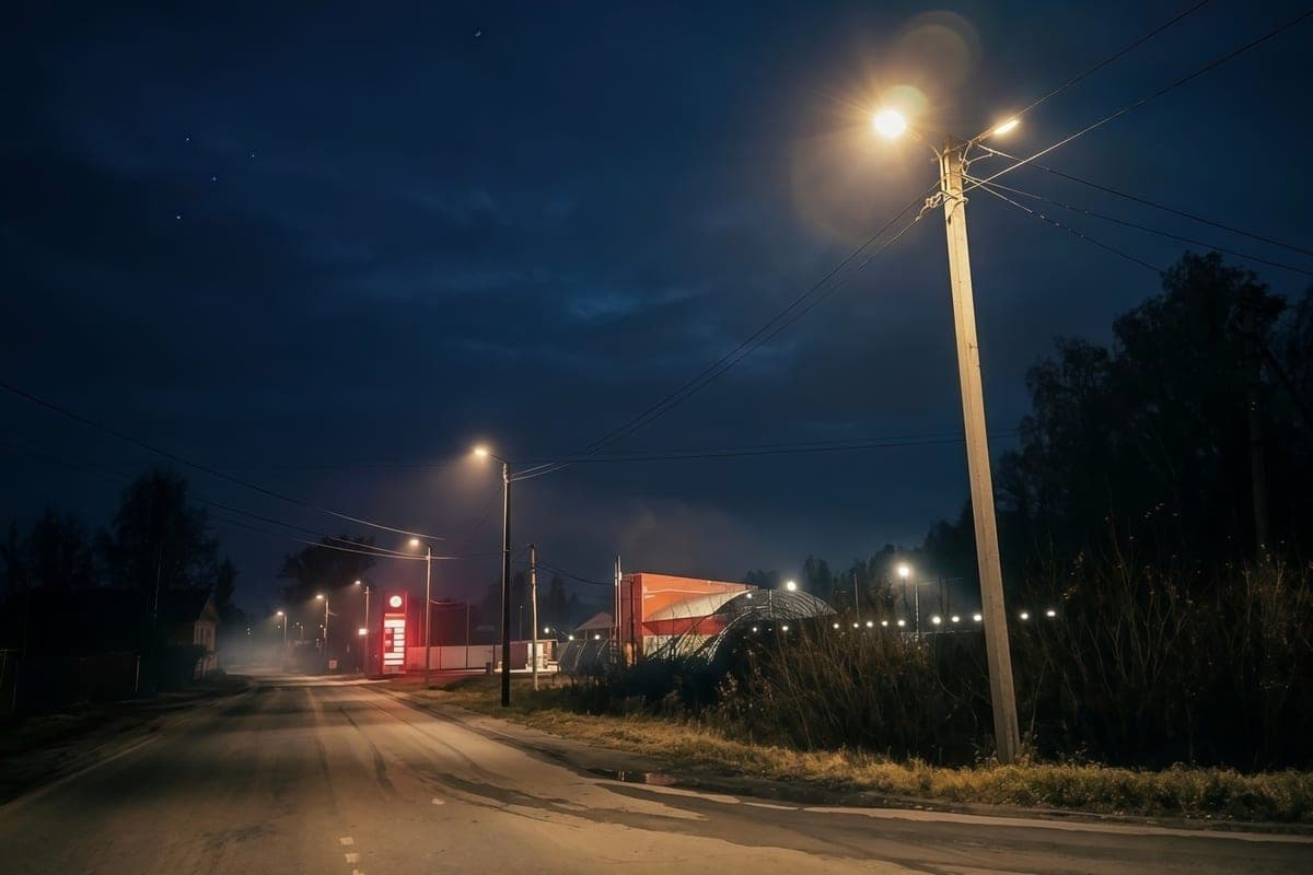 “Kostromaenergo” installed the lighting system of the street Communists in the city of Bui