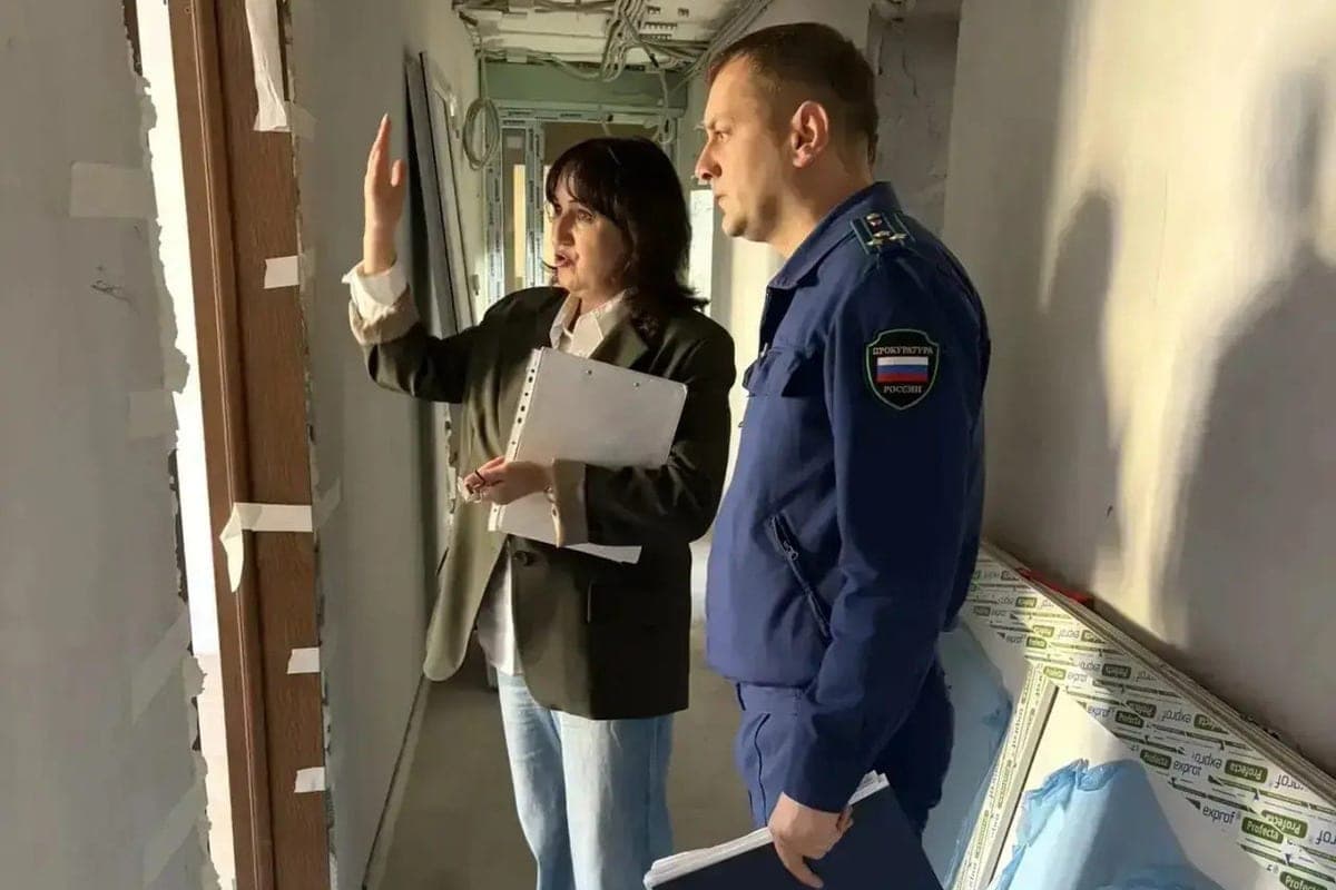Kursk Prosecutor’s office established a backlog in the overhaul of the House of social services