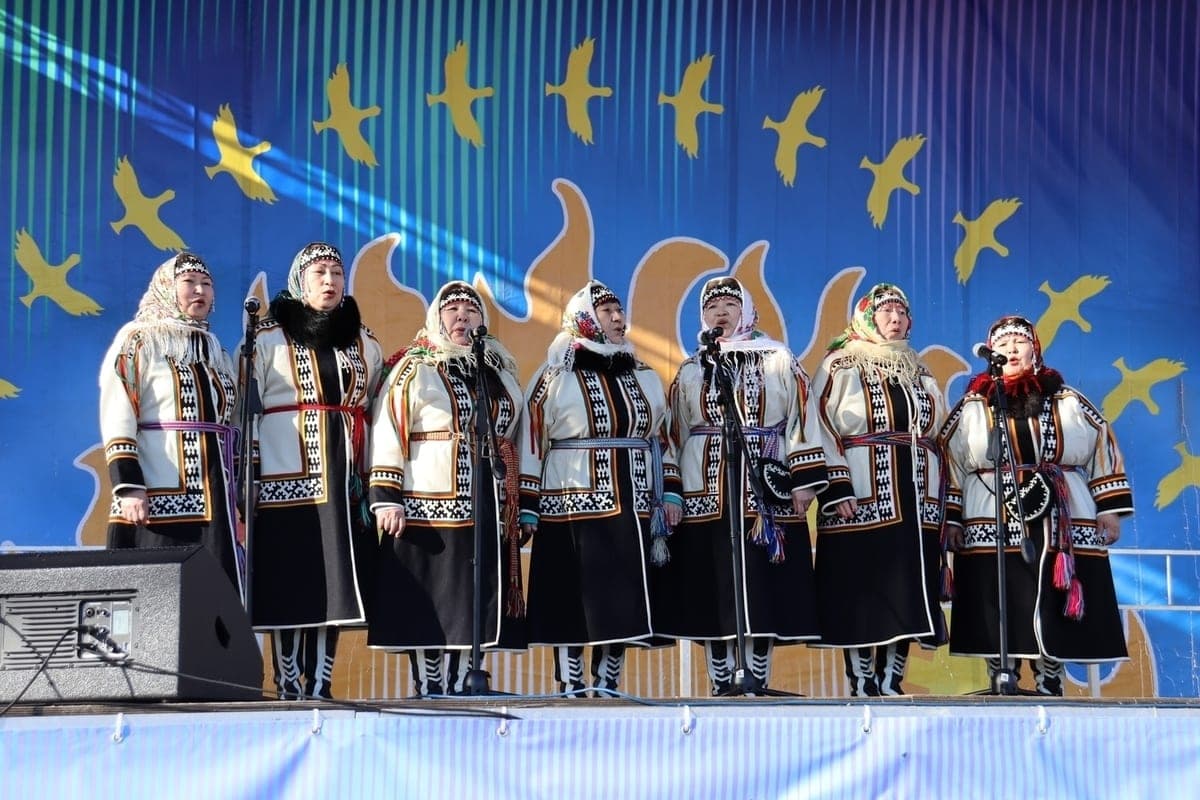 Folklore group "Nenei Sho" from the village of Krasnoye celebrates its 30th anniversary