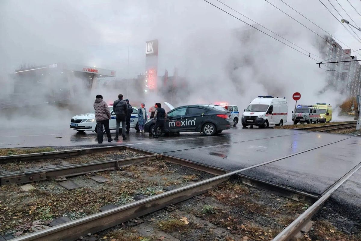 Two people were injured in the accident on the heating network in Barnaul