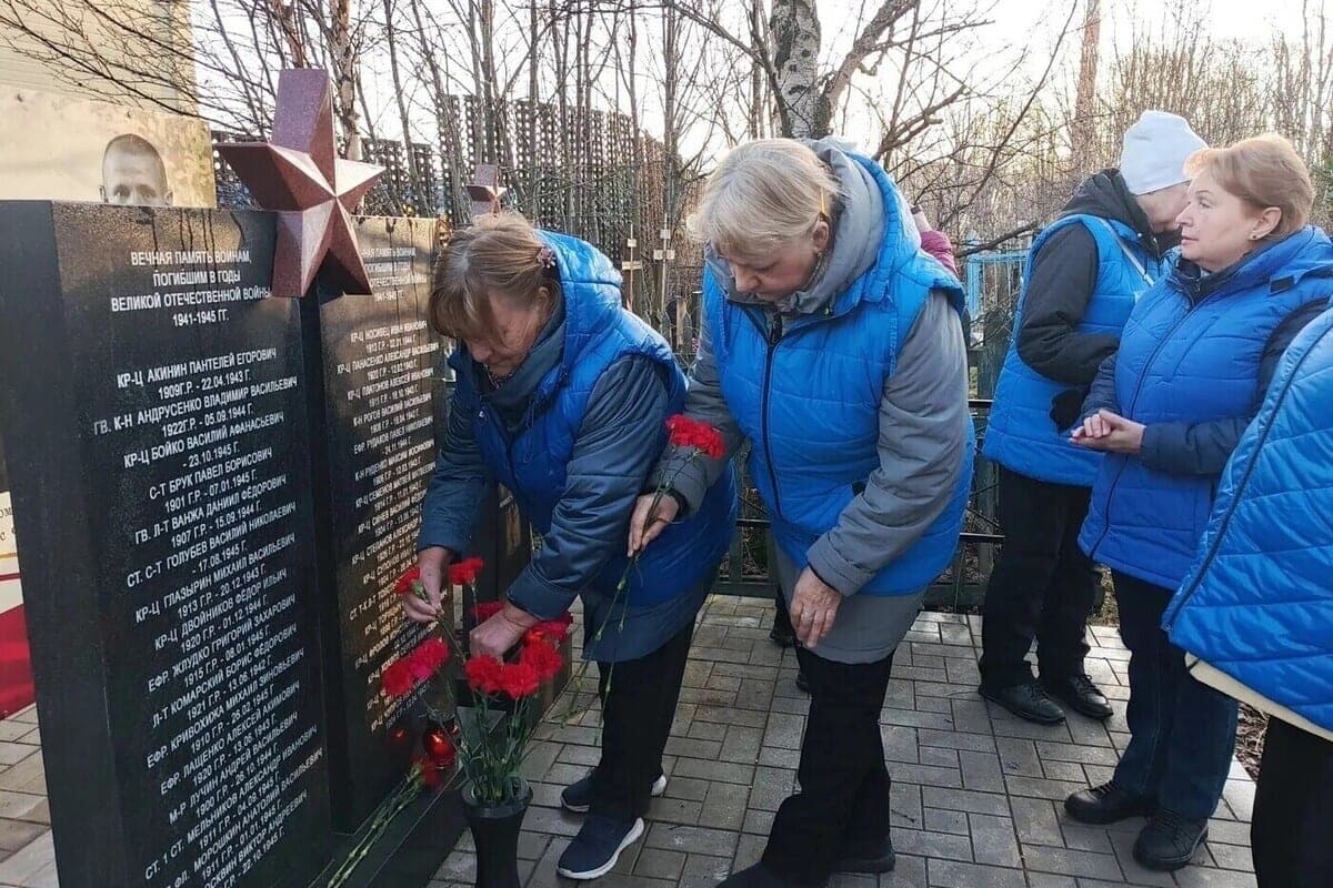 Silver volunteers honored the memory of the defenders of the Arctic in Kola