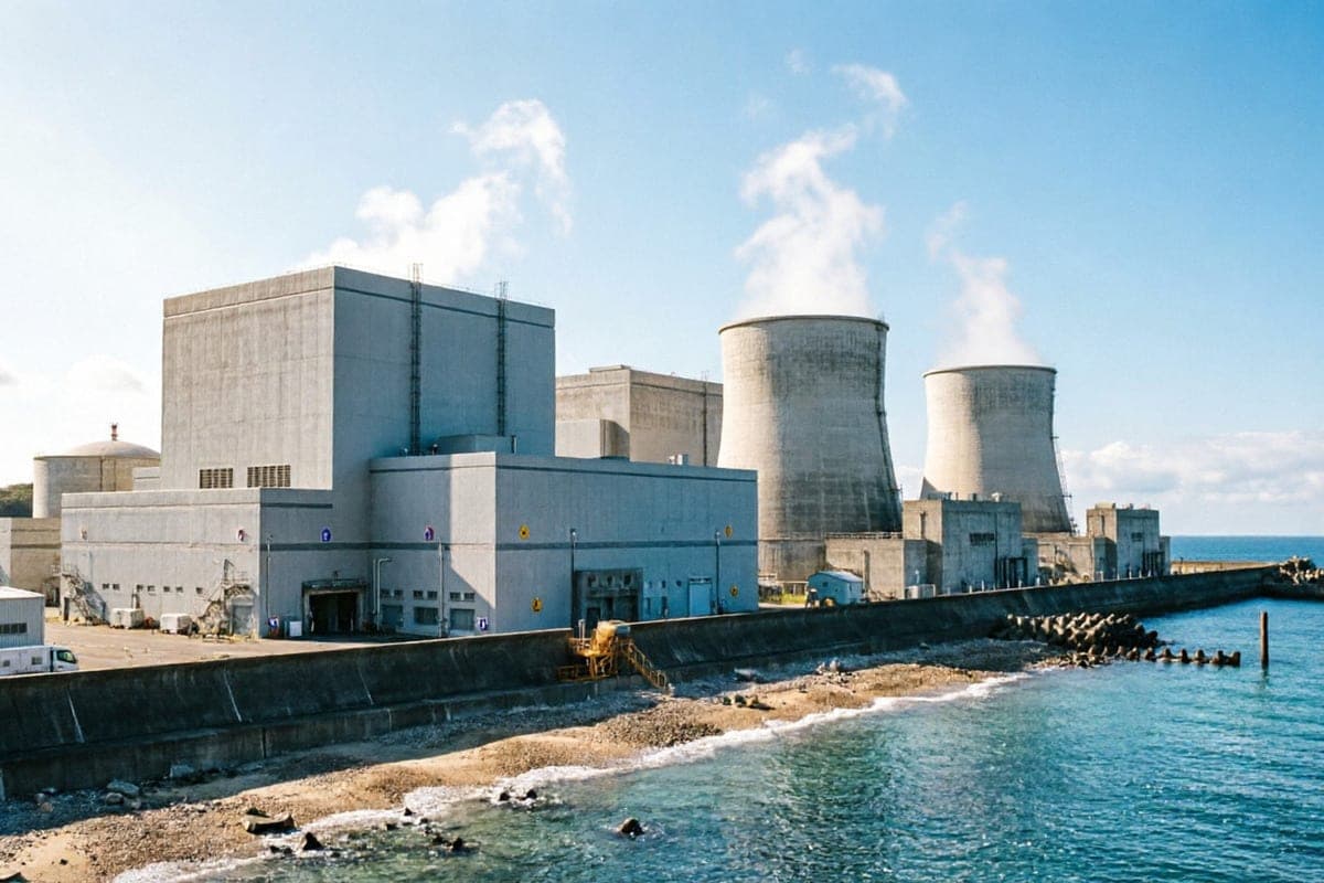 In Japan, restarted stopped due to leakage of the nuclear power plant