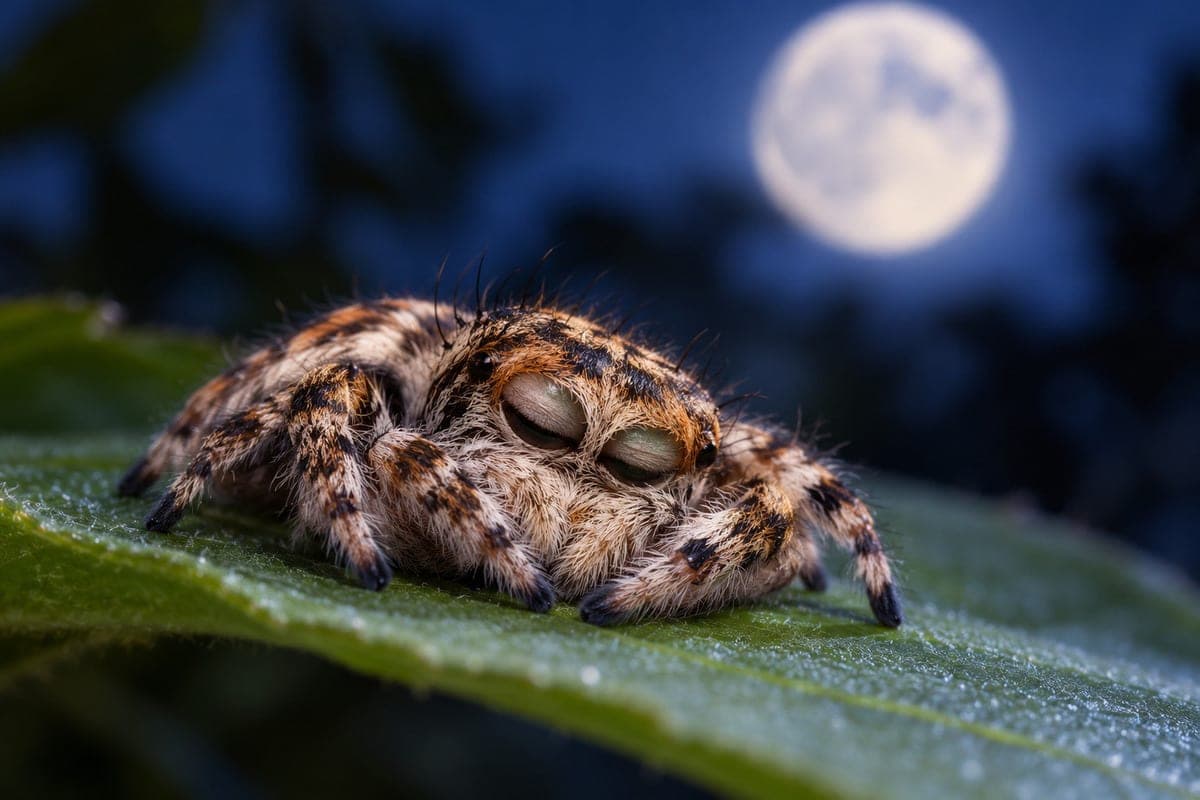 "Can spiders dream?" Scientists have made an unexpected discovery