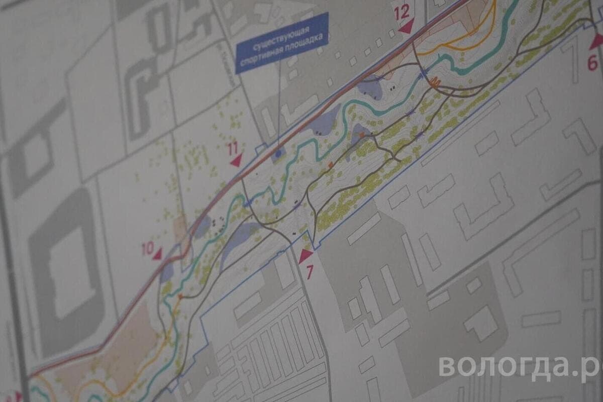 Vologda residents can offer ideas for the improvement of the shore of the river Sodema