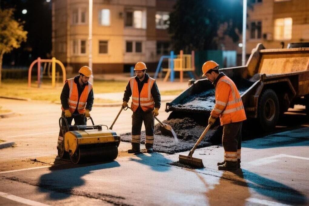 Ночные дорожные работы лишили сна жителей Сергиева Посада