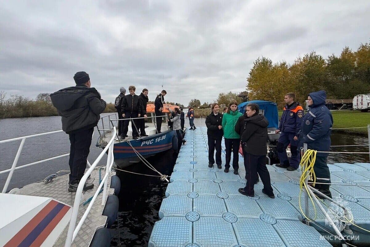 Cadets from Borsky made to feel like rescuers