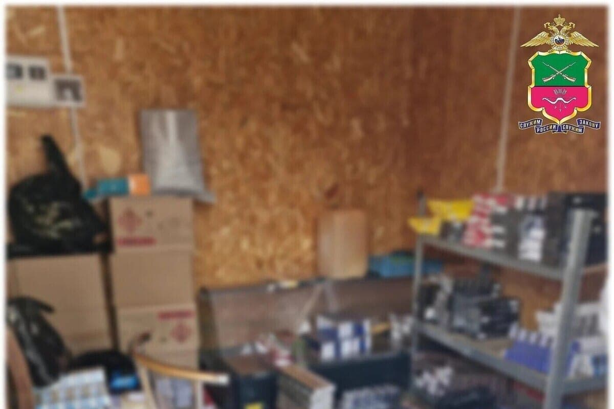 On the market in Melitopol seized more than 6.5 thousand packs of unmarked cigarettes
