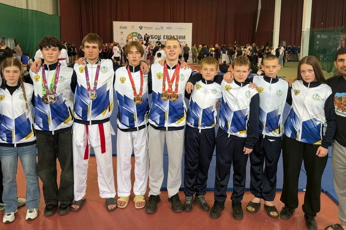 The team of the Vladimir region performed at the international tournament in all-style karate