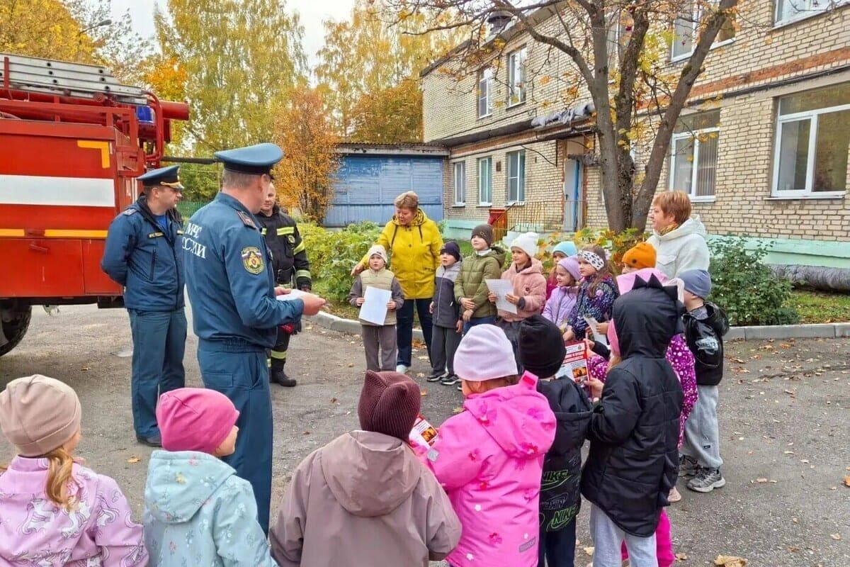 Because of the “short circuit” in the kindergarten Yasnogorsk evacuated 120 children
