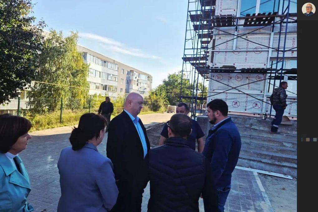 Ikonnikov and Chernykh appreciated the progress of repairs in two Belgorod CRB