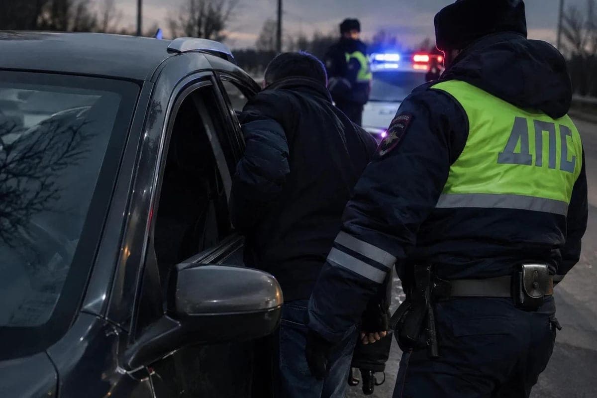 A drunken man from the village of Voznesenka tried to escape from the police