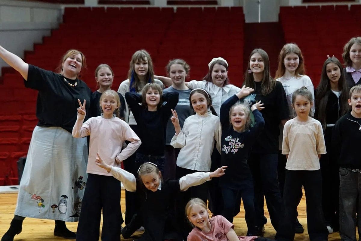 Children's theater studio "Lukomorye" resumed classes