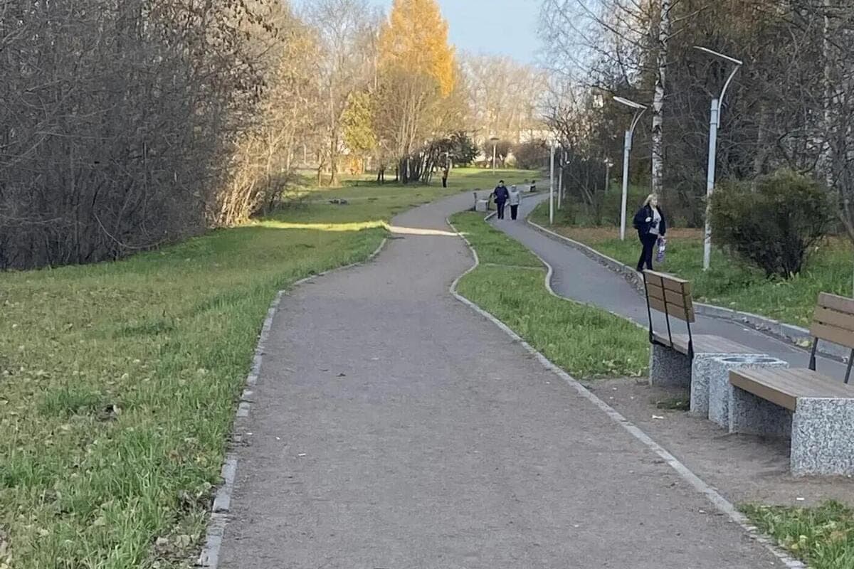 Новый трубопровод по парку в Тихвине уложили на глубине 6 метров