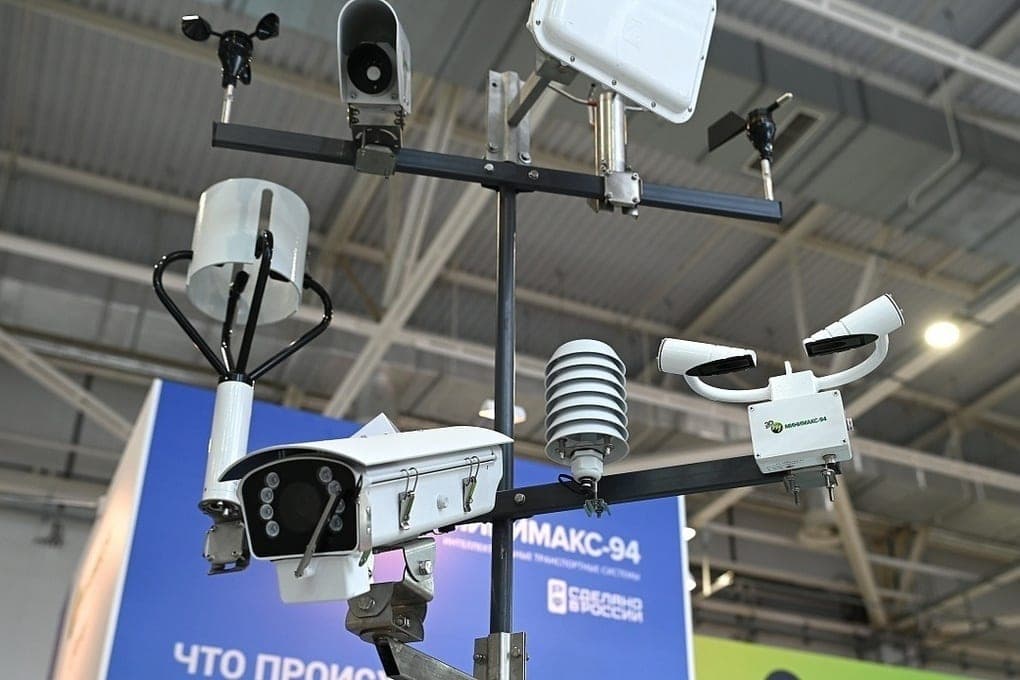 New traffic lights and video analytics systems presented at the exhibition in Krasnodar